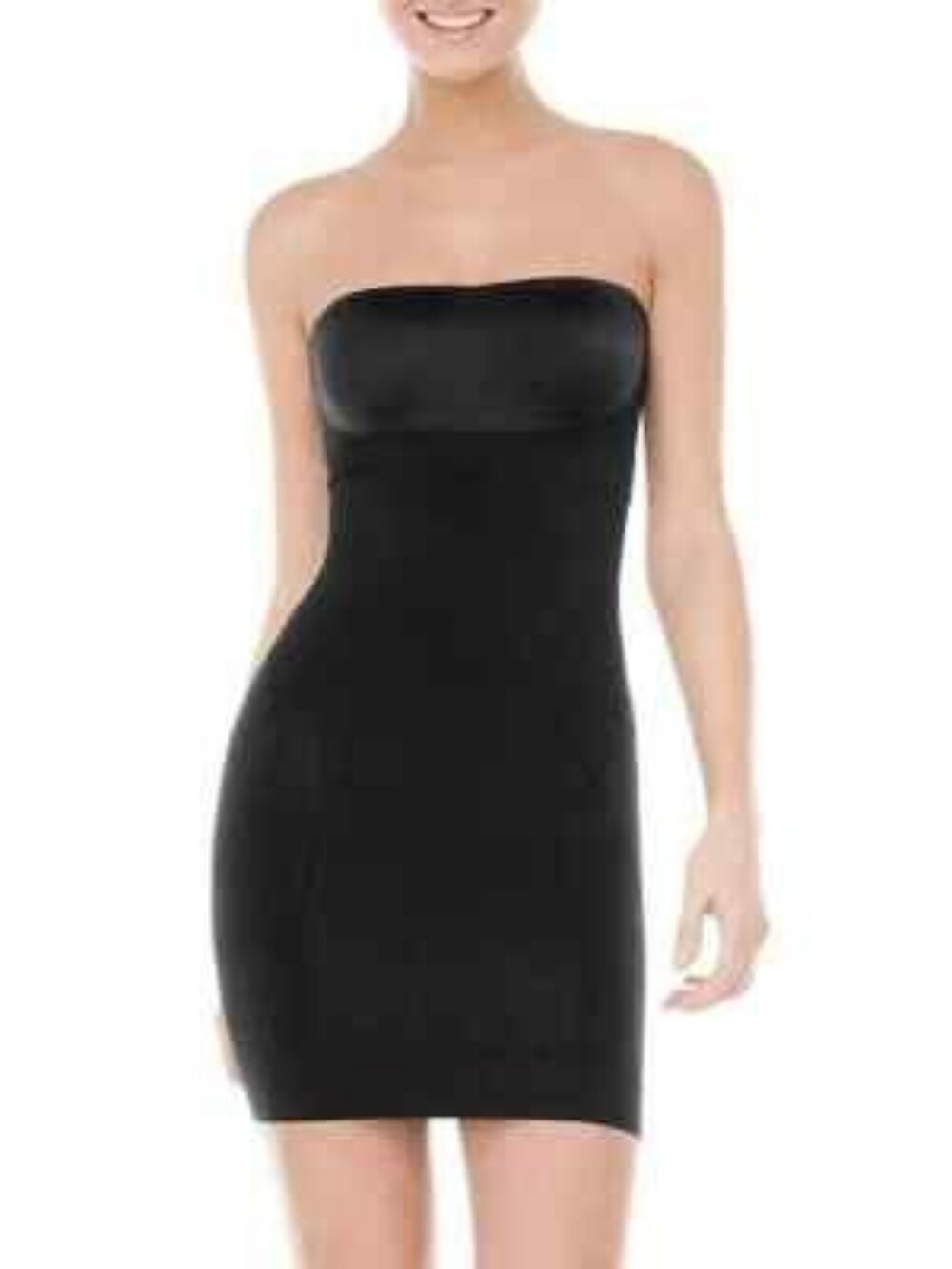 Spanx Slimmer And Shine Strapless Shapewear Xs